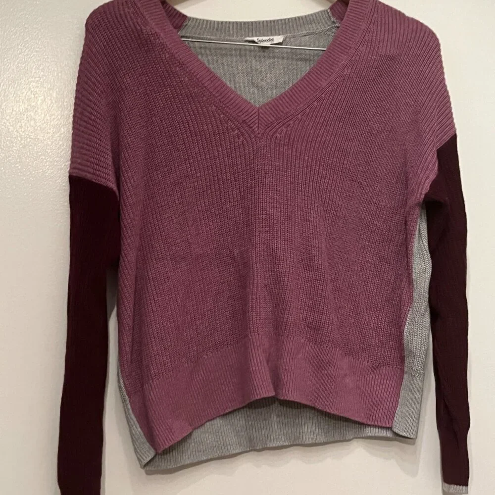 Color Blocked Sweater by‎ Splendid - Size Medium